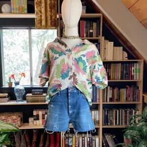 Floral Linen Shirt